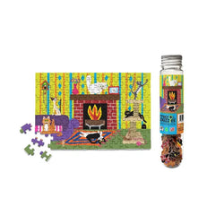 Cat House 150 Piece Mini Jigsaw Puzzle Micro Puzzles (ONLINE ORDER ONLY)