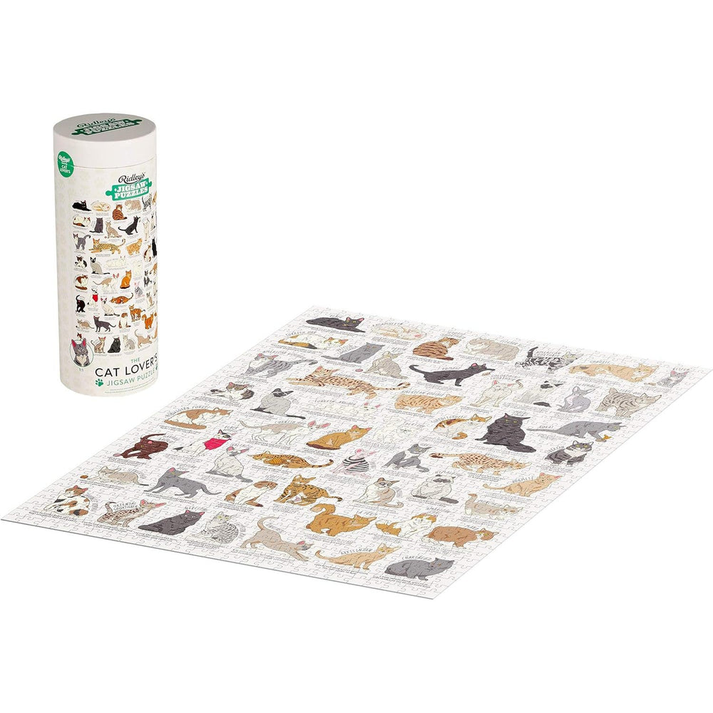 Cat Lover's 1000 Piece Jigsaw Puzzle Ridley (ONLINE ORDER ONLY)