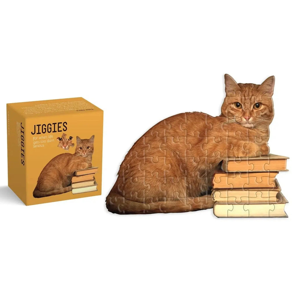 Cat Reader 81 Piece Mini Jigsaw Puzzle Gibbs Smith (ONLINE ORDER ONLY)