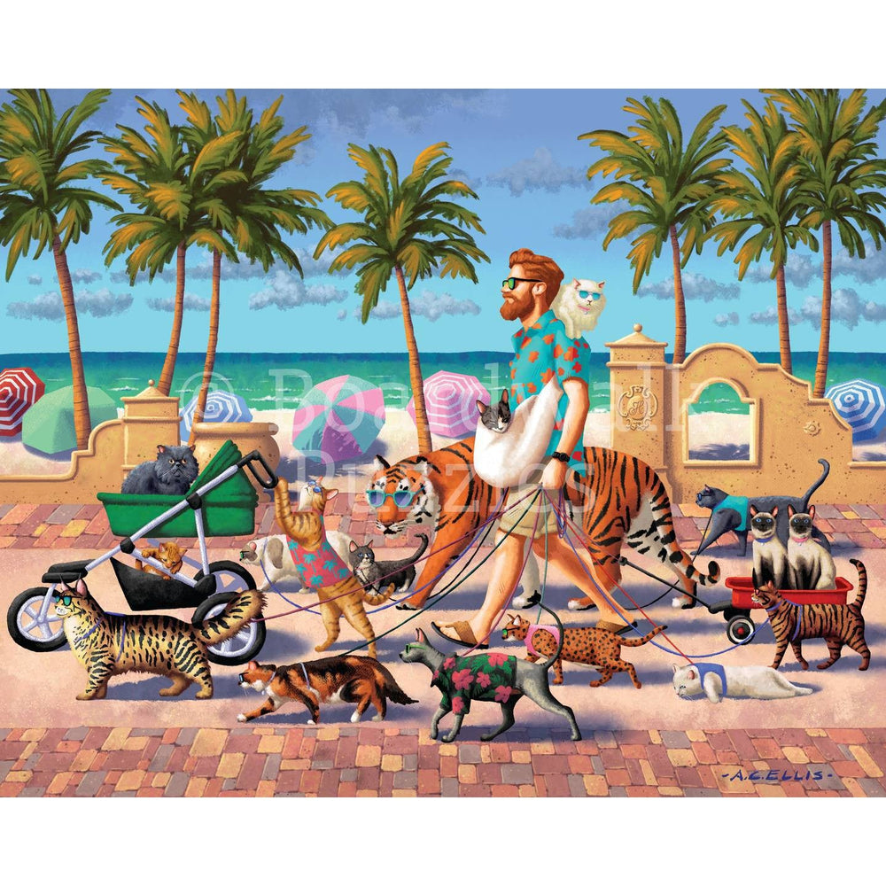 Cat Walker 210 Piece Jigsaw Puzzle Boardwalk (ONLINE ORDER ONLY)