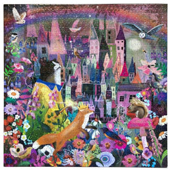 Cat & the Castle 1000 Piece Jigsaw Puzzle eeBoo (ONLINE ORDER ONLY)