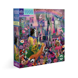 Cat & the Castle 1000 Piece Jigsaw Puzzle eeBoo (ONLINE ORDER ONLY)