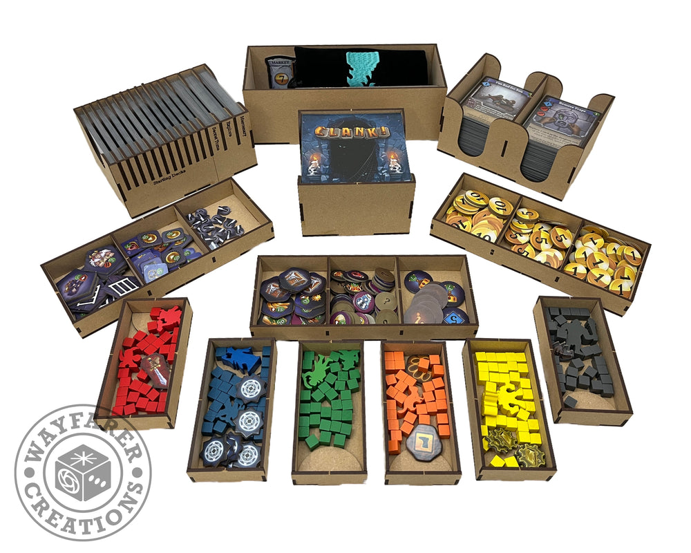 Clank! Catacombs Board Game Organizer Insert (ONLINE ORDER ONLY)