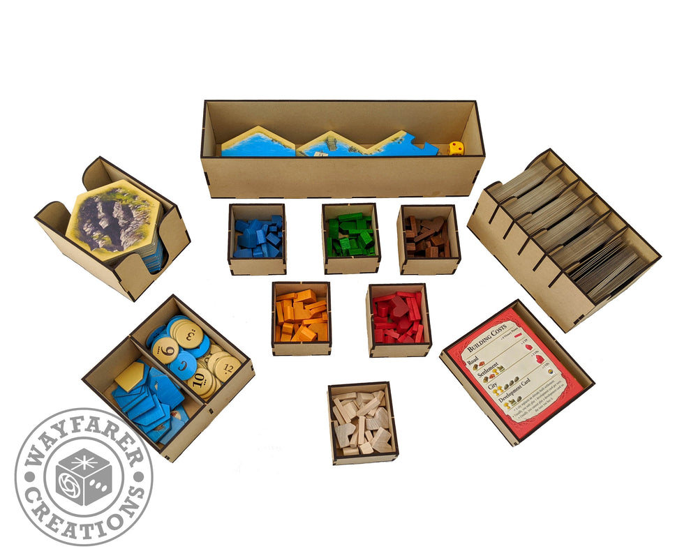Catan Board Game Organizer Insert (ONLINE ORDER ONLY)