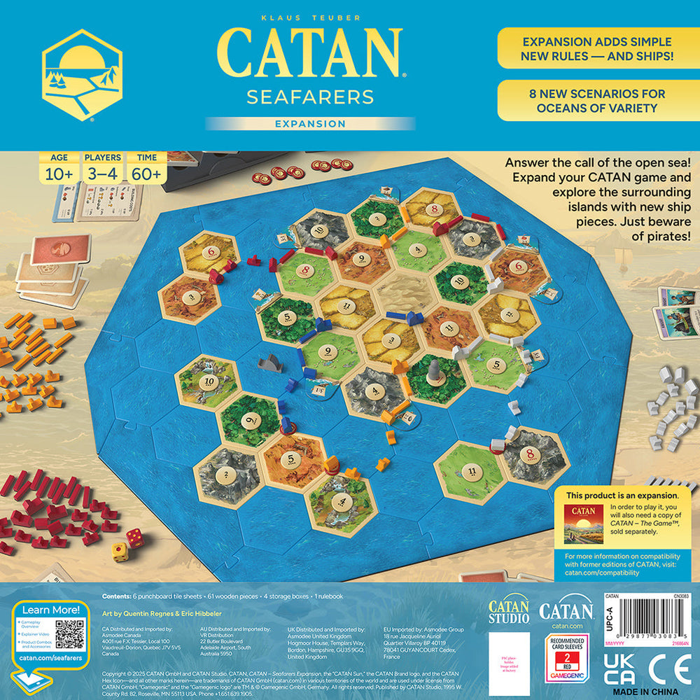 Catan: Seafarers Expansion (6th Edition) (ONLINE ORDER ONLY)