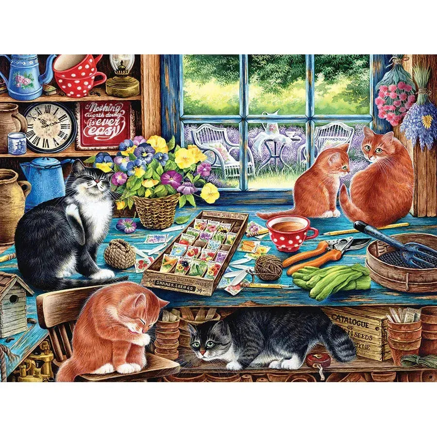 Cats Retreat 1000 Piece Jigsaw Puzzle Jack Pine (ONLINE ORDER ONLY)