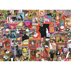 Catsville 1000 Piece Jigsaw Puzzle Cobble Hill (ONLINE ORDER ONLY)