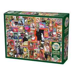 Catsville 1000 Piece Jigsaw Puzzle Cobble Hill (ONLINE ORDER ONLY)