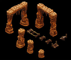 WarLock Tiles: Expansion Pack - Dripstone Bridges (ONLINE ORDER ONLY)