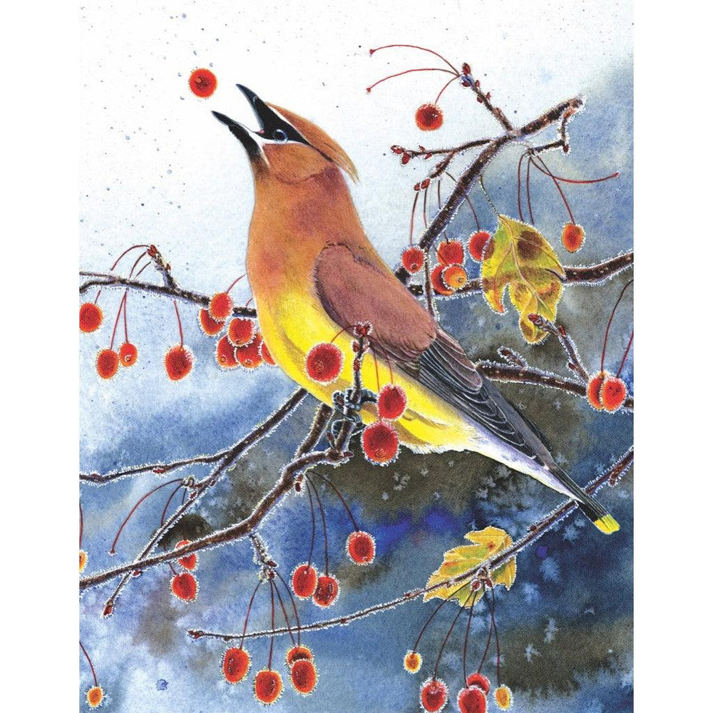 Cedar Waxwing 100 Piece Mini Jigsaw Puzzle NYPC (ONLINE ORDER ONLY)