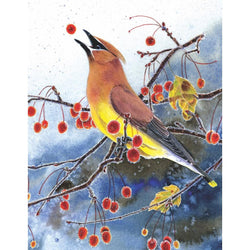 Cedar Waxwing 100 Piece Mini Jigsaw Puzzle NYPC (ONLINE ORDER ONLY)