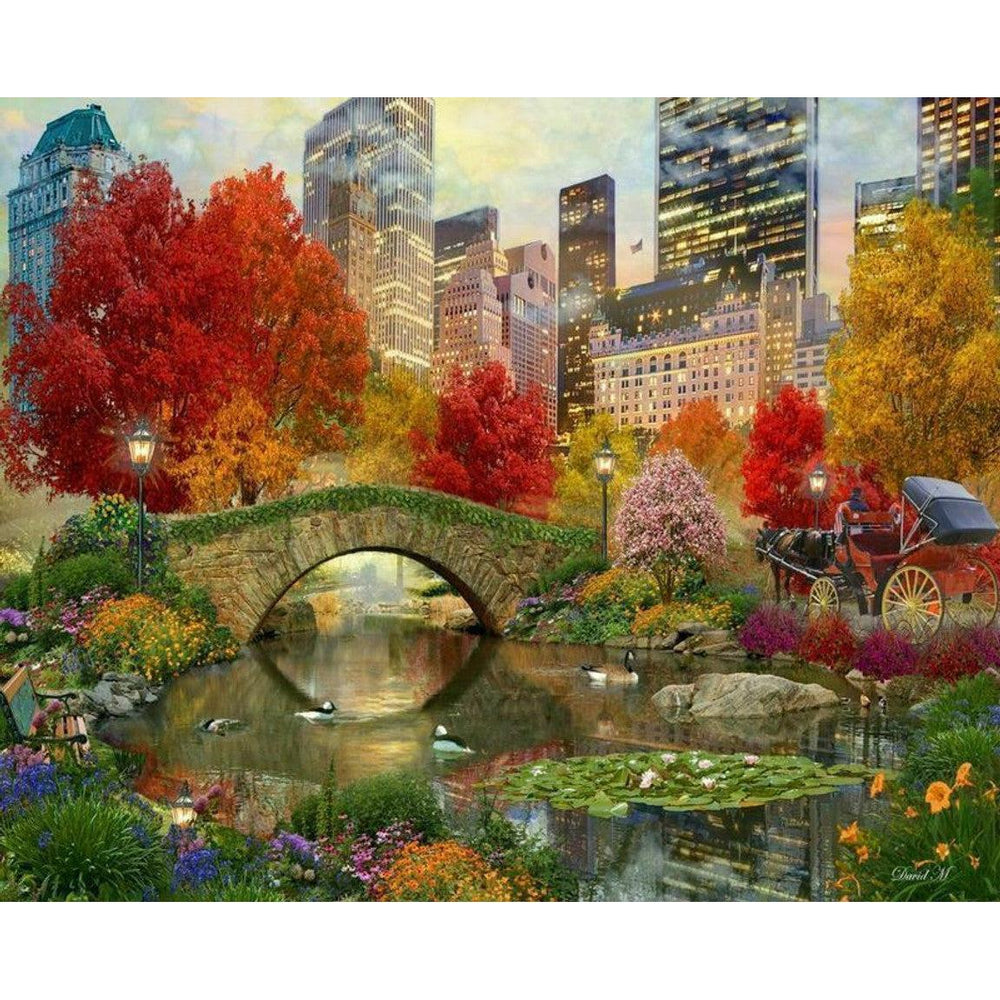 Central Park Paradise 1000 Piece Jigsaw Puzzle Springbok (ONLINE ORDER ONLY)