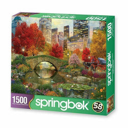 Central Park Paradise 1500 Piece Jigsaw Puzzle Springbok (ONLINE ORDER ONLY)