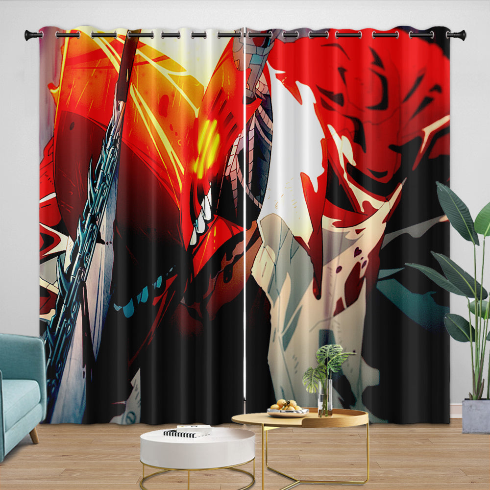 Chainsaw Man Curtains Blackout Window Drapes (Online Order Only)