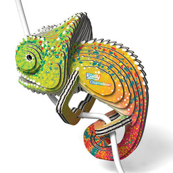 Chameleon 3D Cardboard Model Kit Eugy (ONLINE ORDER ONLY)