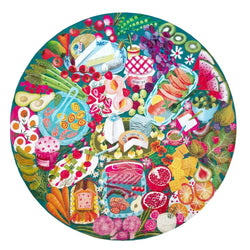 Charcuterie 500 Piece Round Jigsaw Puzzle eeBoo (ONLINE ORDER ONLY)