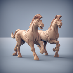 3D Printed Artisan Guild Minoc Chariots Order of the Labyrinth 28mm 32mm (Online Only)