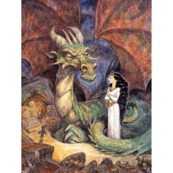 Chat with a Dragon 500 Piece Jigsaw Puzzle NYPC (ONLINE ORDER ONLY)