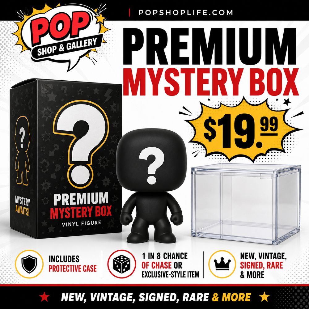 Premium Funko Pop Mystery Box with Protective Case