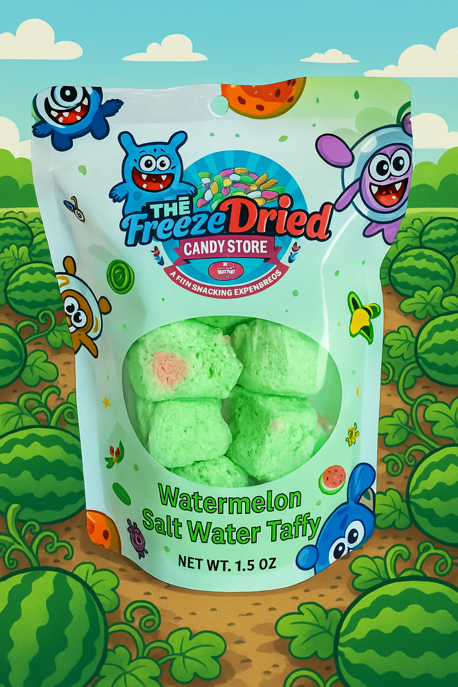 Watermelon Salt Water Taffy (ONLINE ORDER ONLY)