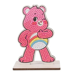 Cheer Care Bear Crystal Art Buddies Kit Craft Buddy