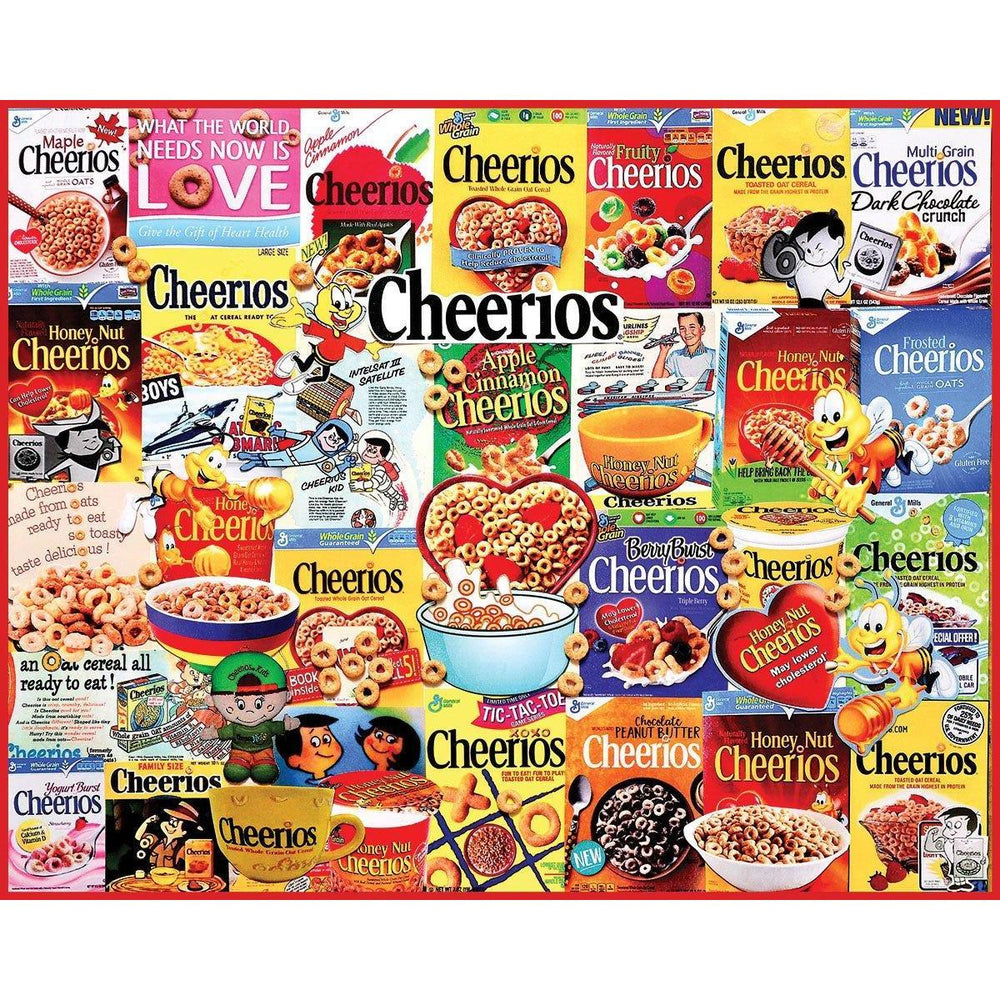 Cheerios 1000 Piece Jigsaw Puzzle White Mountain (ONLINE ORDER ONLY)