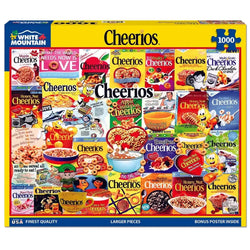 Cheerios 1000 Piece Jigsaw Puzzle White Mountain (ONLINE ORDER ONLY)