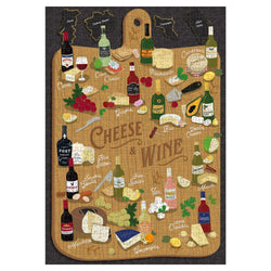 Cheese & Wine 500 Piece Jigsaw Puzzle Ridley (ONLINE ORDER ONLY)