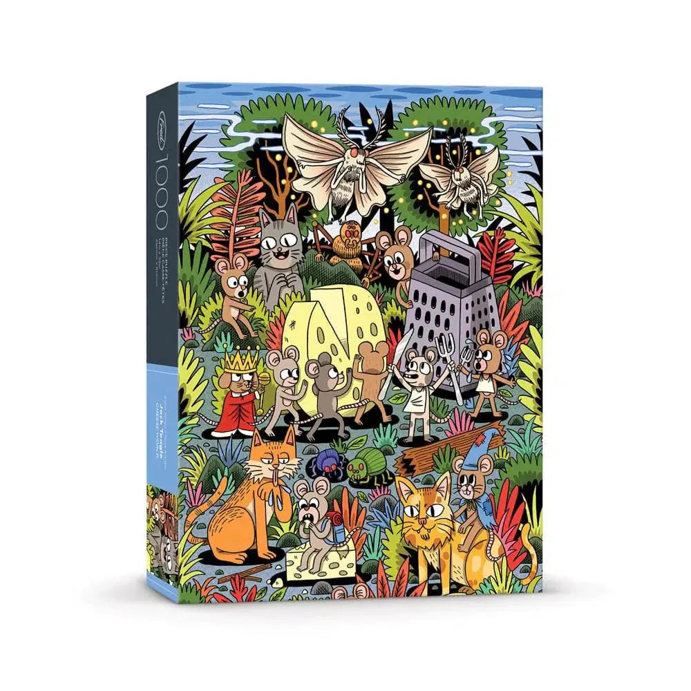 Cheese World 1000 Piece Jigsaw Puzzle Fred (ONLINE ORDER ONLY)