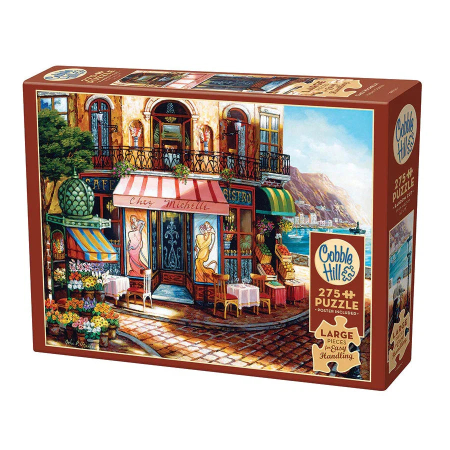 Chez Michelle 275 Large Piece Jigsaw Puzzle Cobble Hill (ONLINE ORDER ONLY)