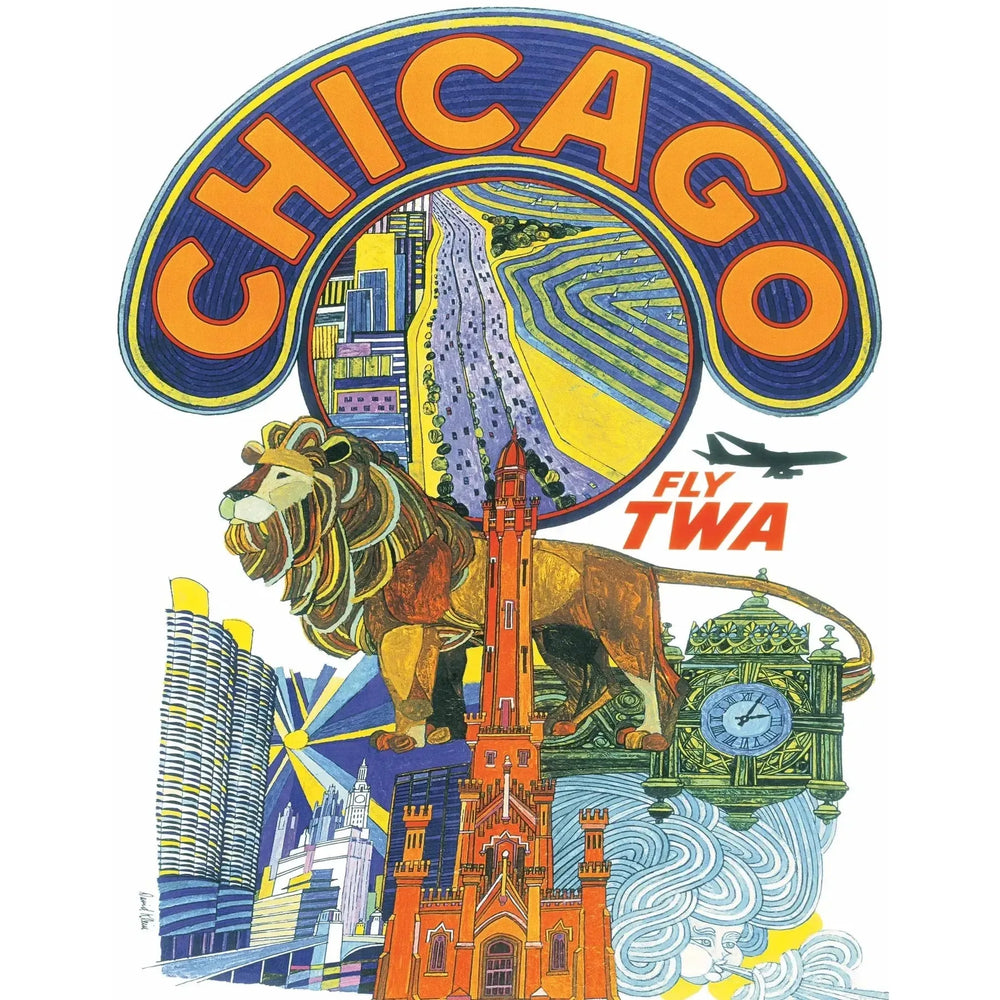 Chicago 100 Piece Mini Jigsaw Puzzle NYPC (ONLINE ORDER ONLY)