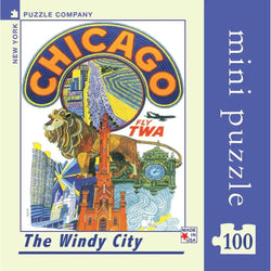 Chicago 100 Piece Mini Jigsaw Puzzle NYPC (ONLINE ORDER ONLY)