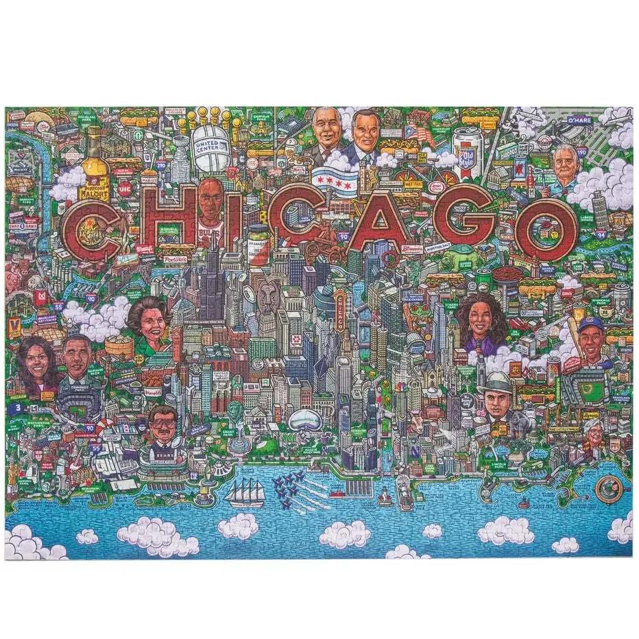 Chicago 1000 Piece Jigsaw Puzzle Birdie (ONLINE ORDER ONLY)