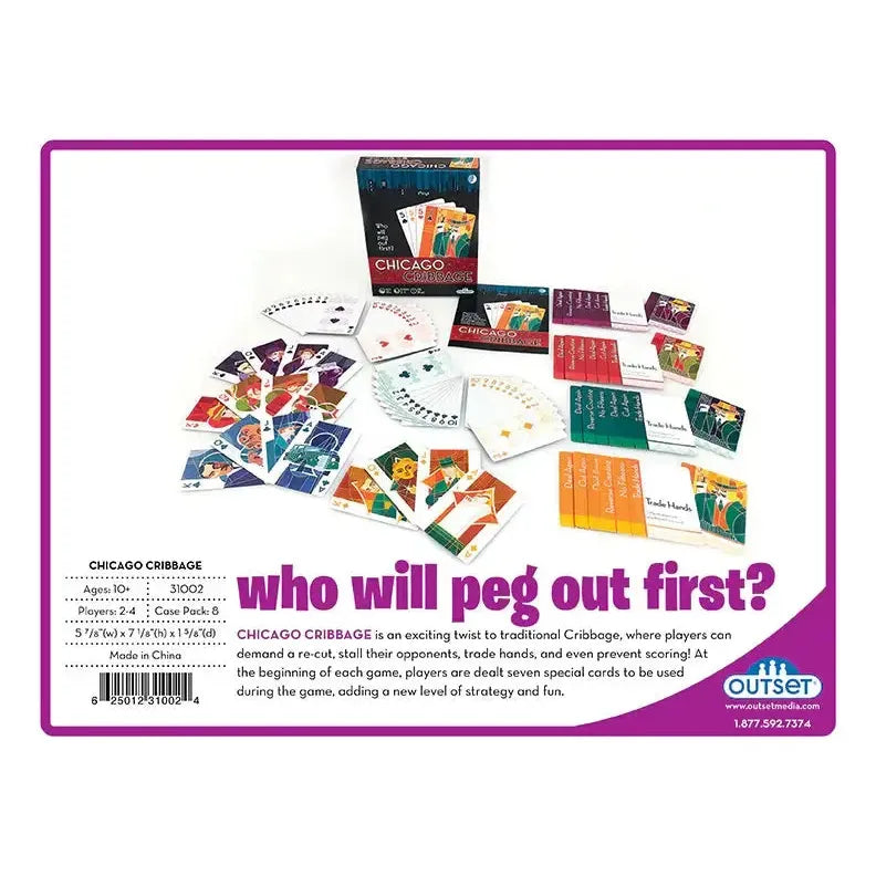 Chicago Cribbage Card Game - Outset (ONLINE ORDER ONLY)
