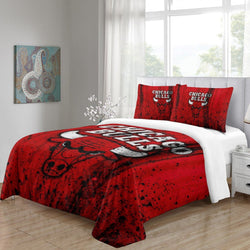 Chicago Bulls Bedding Set Duvet Cover Without Filler (Online Order Only)