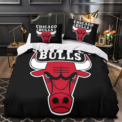 Chicago Bulls Bedding Set Duvet Cover Without Filler (Online Order Only)
