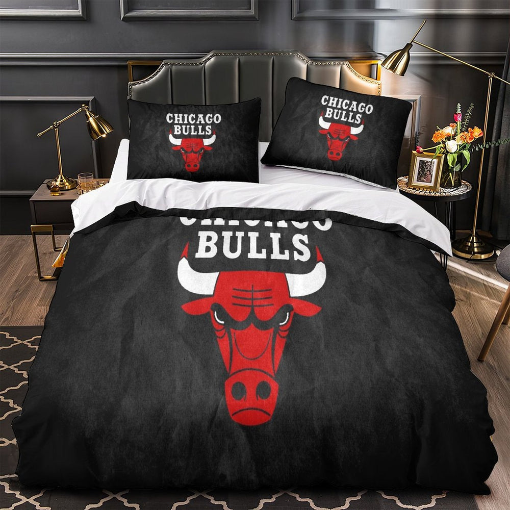 Chicago Bulls Bedding Set Duvet Cover Without Filler (Online Order Only)