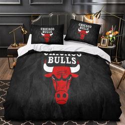 Chicago Bulls Bedding Set Duvet Cover Without Filler (Online Order Only)