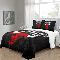 Chicago Bulls Bedding Set Duvet Cover Without Filler (Online Order Only)