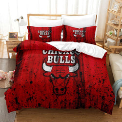Chicago Bulls Bedding Set Duvet Cover Without Filler (Online Order Only)