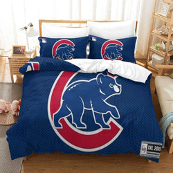 Chicago Cubs Bedding Set Quilt Cover Without Filler (Online Order Only)