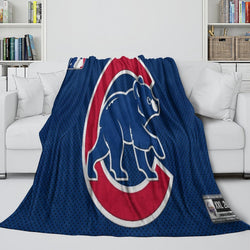 Chicago Cubs Blanket Flannel Throw Room Decoration (Online Order Only)
