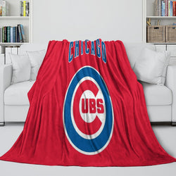 Chicago Cubs Blanket Flannel Throw Room Decoration (Online Order Only)