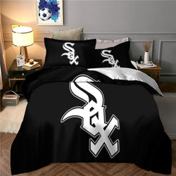 Chicago White Sox Bedding Set Quilt Cover Without Filler