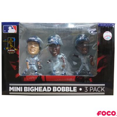 Chicago Cubs Mini Set of 3 Legends Bobbleheads (ONLINE ORDER ONLY)