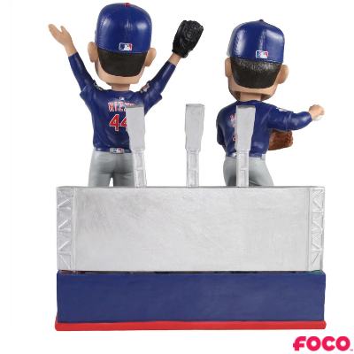 Chicago Cubs World Series Final Out Talking Dual Bobblehead (ONLINE ORDER ONLY)