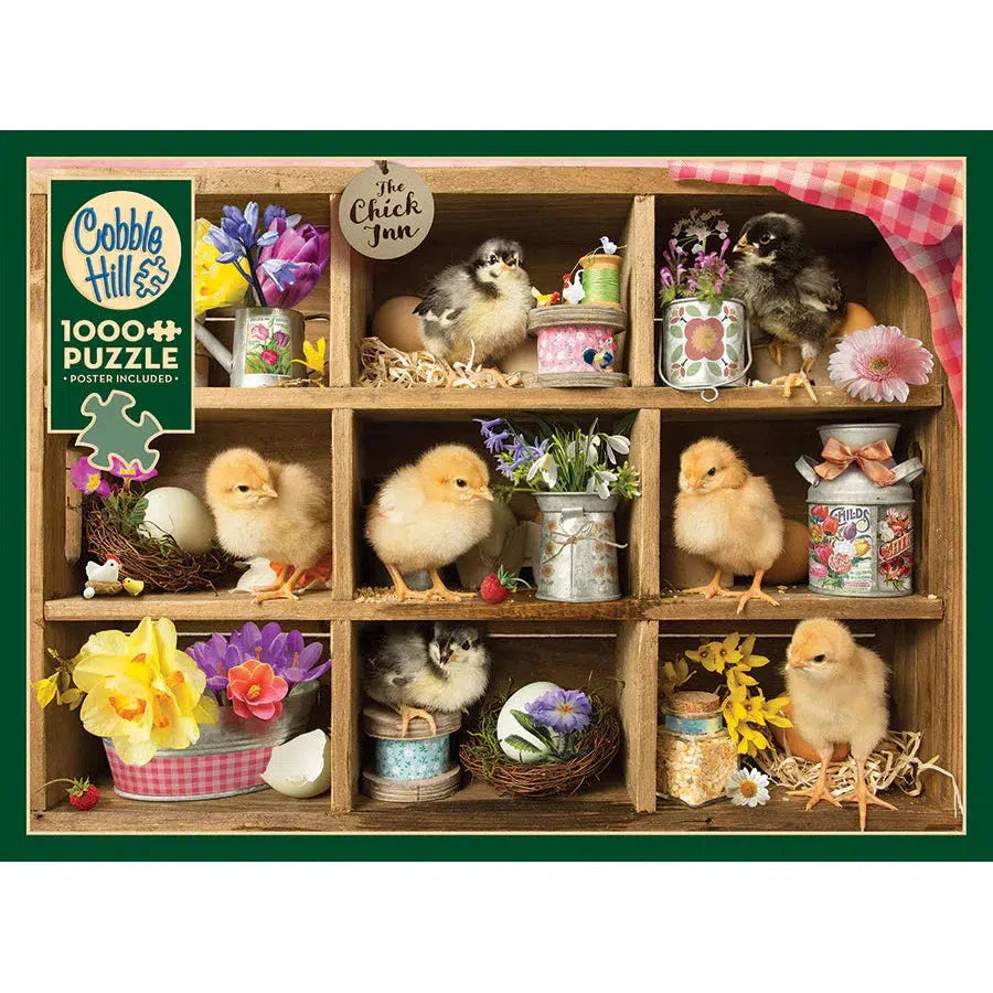 Chick Inn 1000 Piece Jigsaw Puzzle Cobble Hill (ONLINE ORDER ONLY)