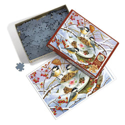 Chickadee Tea 275 Large Piece Jigsaw Puzzle Cobble Hill (ONLINE ORDER ONLY)