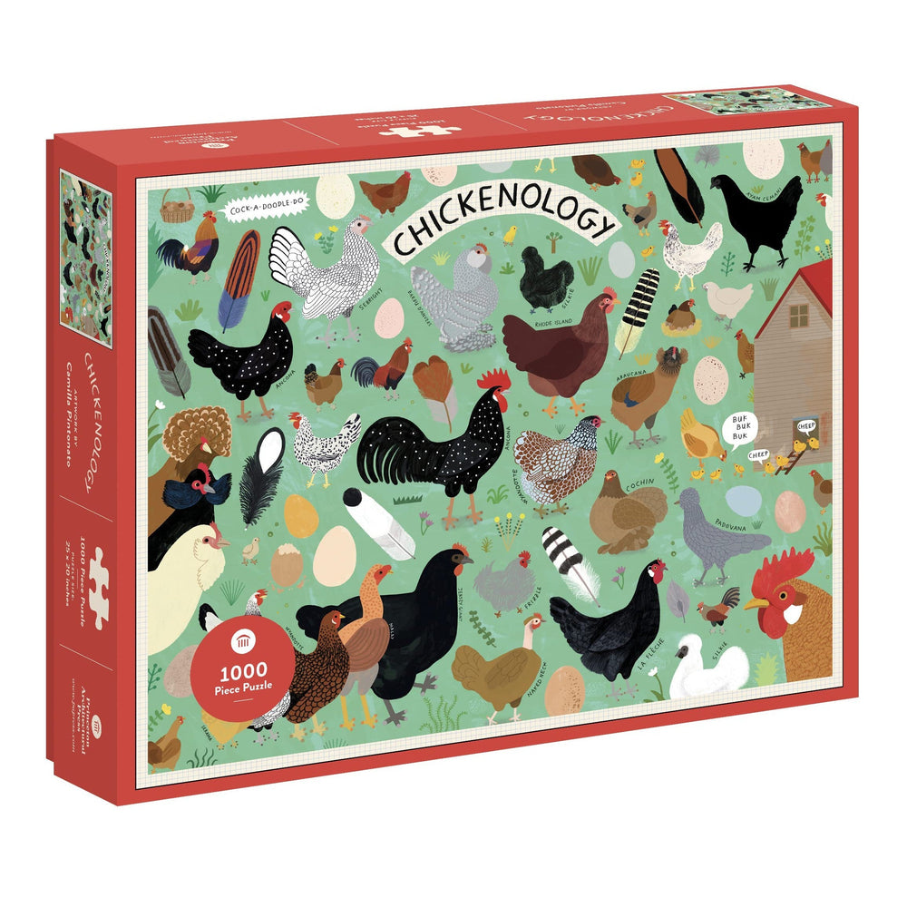 Chickenology 1000 Piece Jigsaw Puzzle PA Press (ONLINE ORDER ONLY)