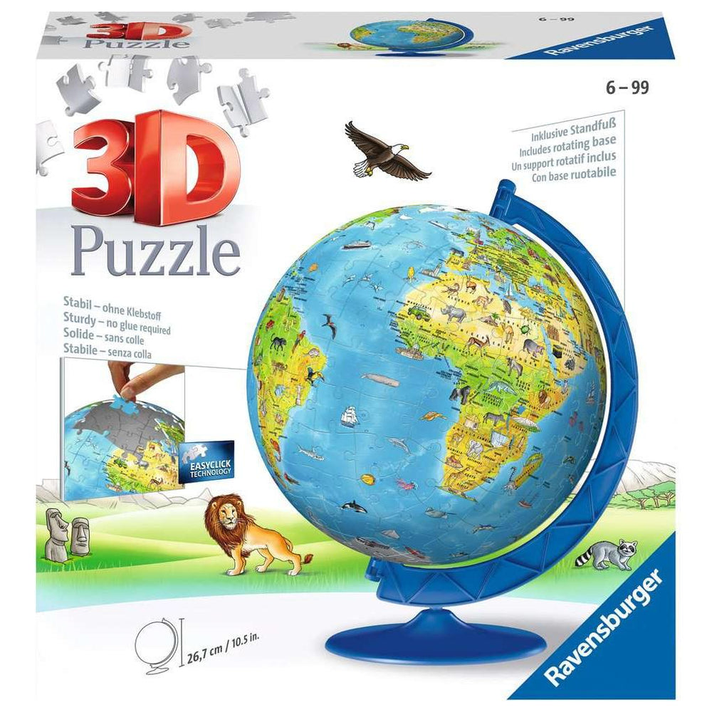 Children's Globe 187 Piece 3D Jigsaw Puzzle Ravensburger
